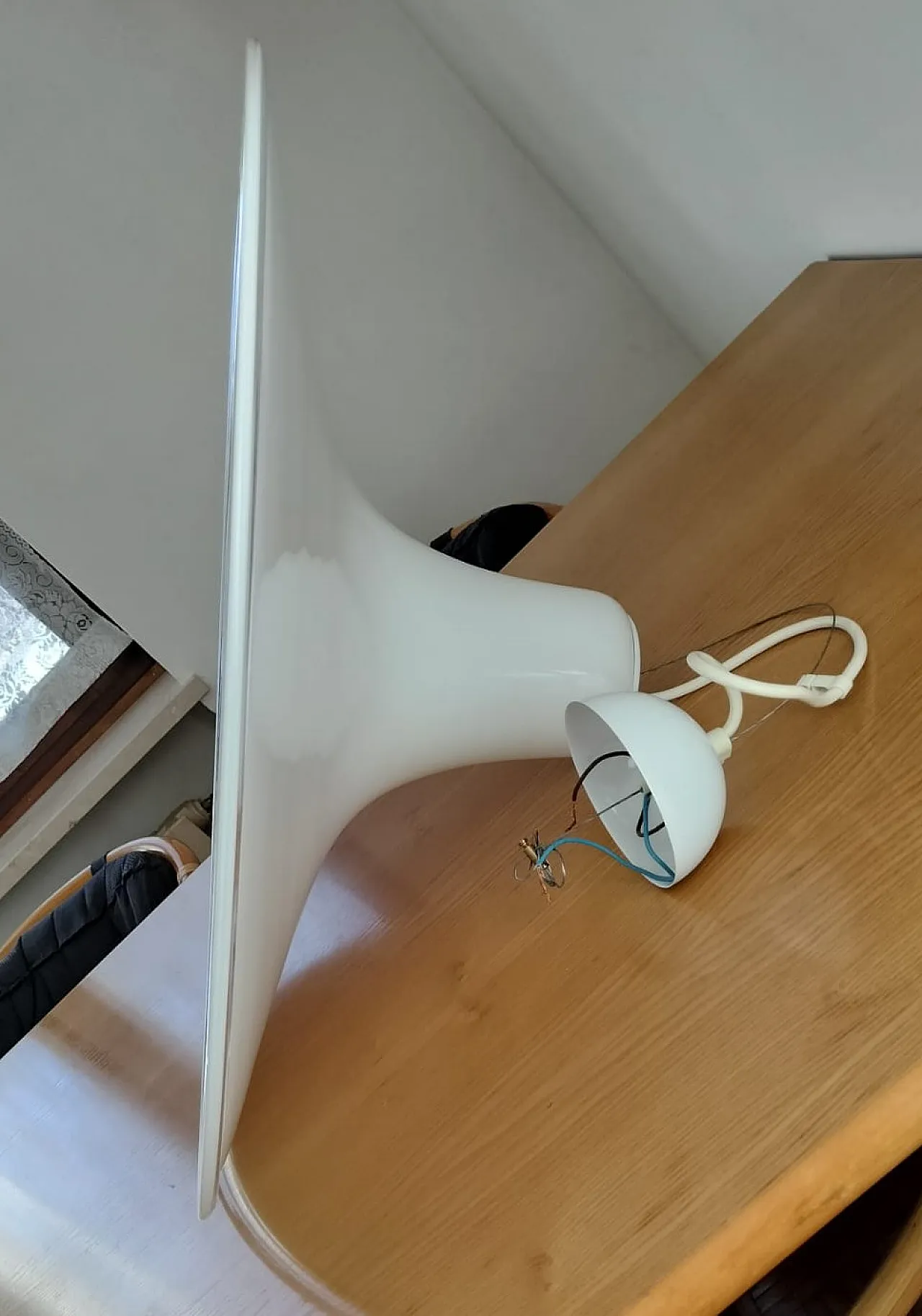 Ufo model light point chandelier, Murano glass, 1970s 6