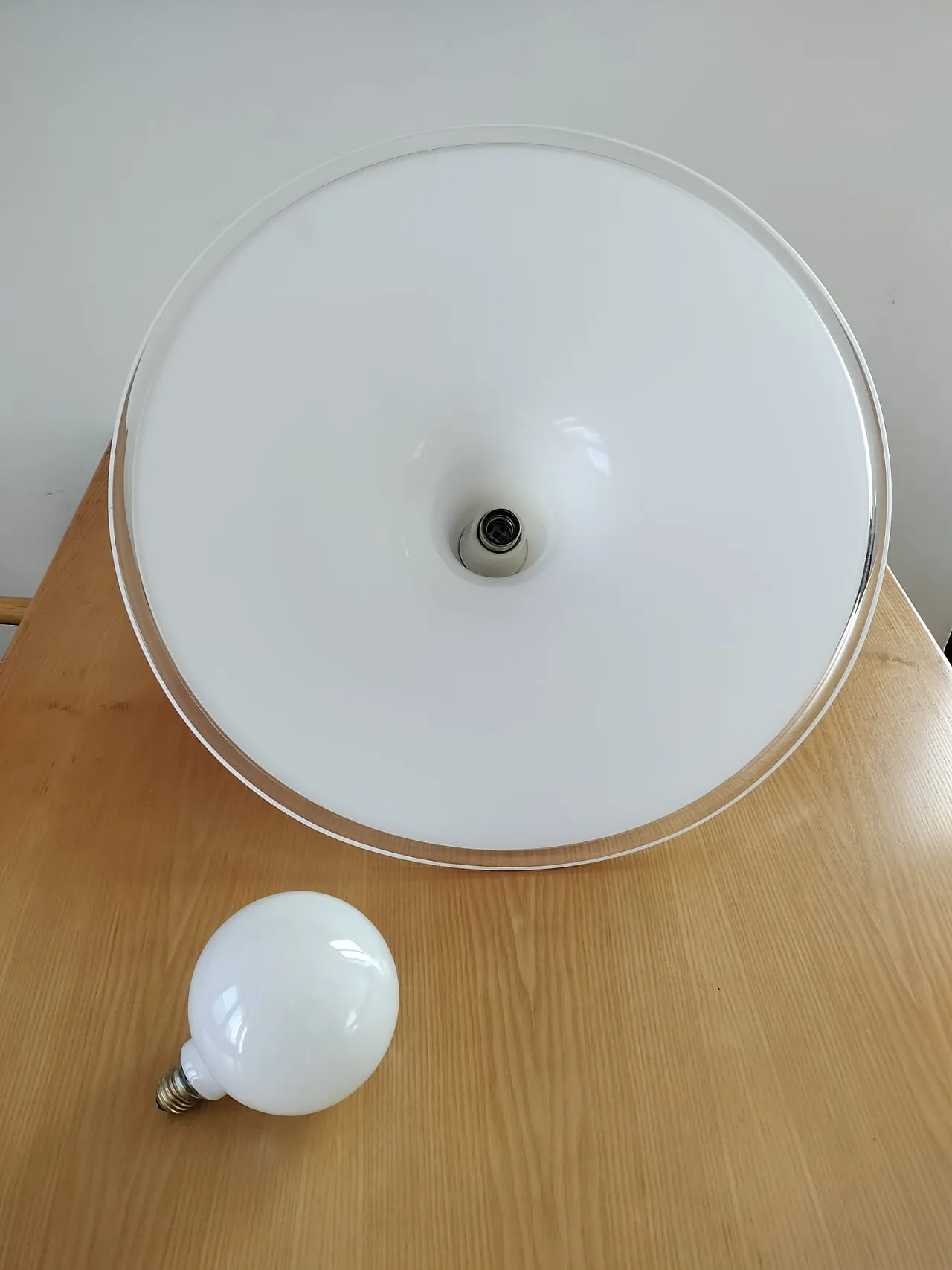 Ufo model light point chandelier, Murano glass, 1970s 7