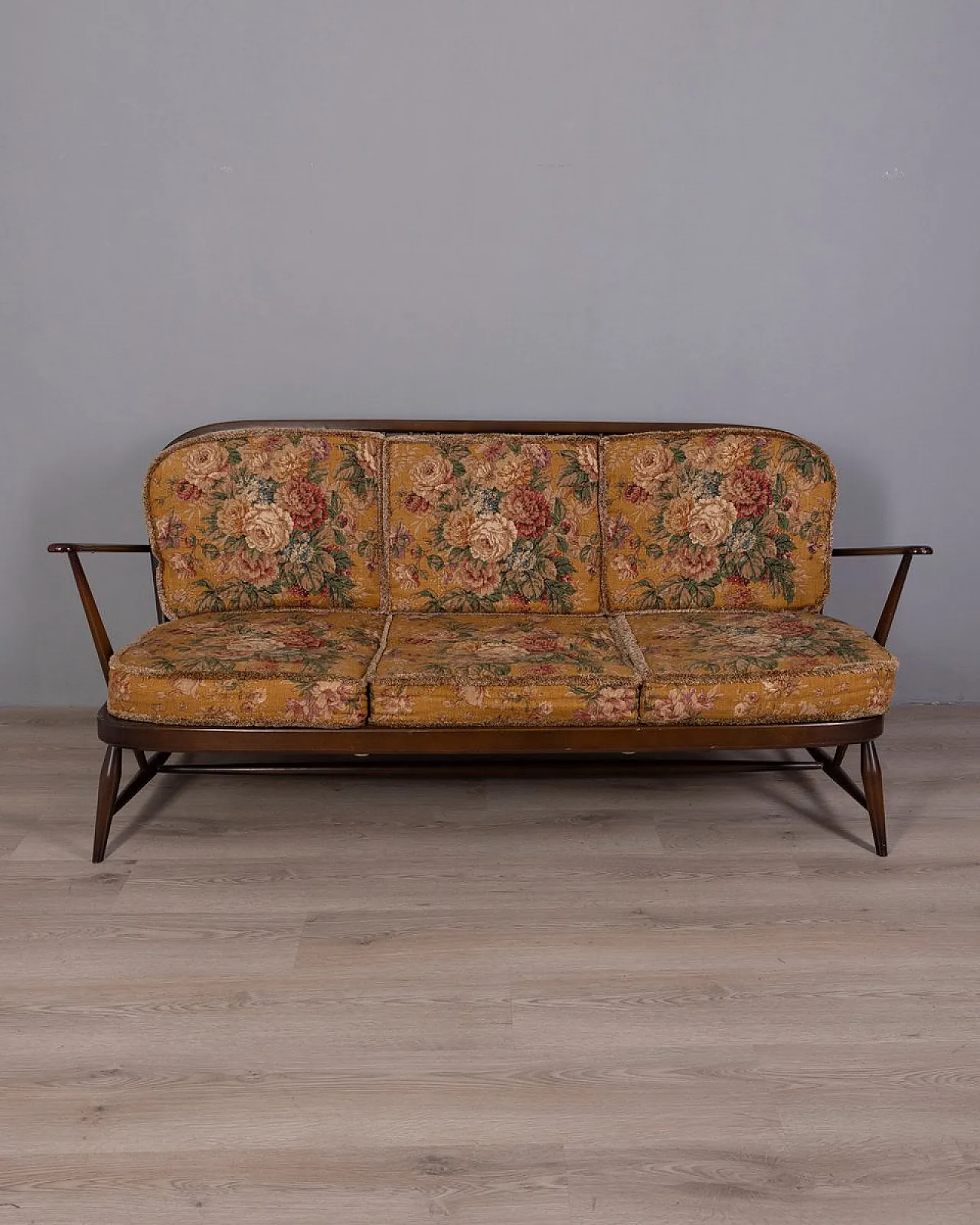Wooden sofa by L. Ercolani for Ercol, 1960s 2
