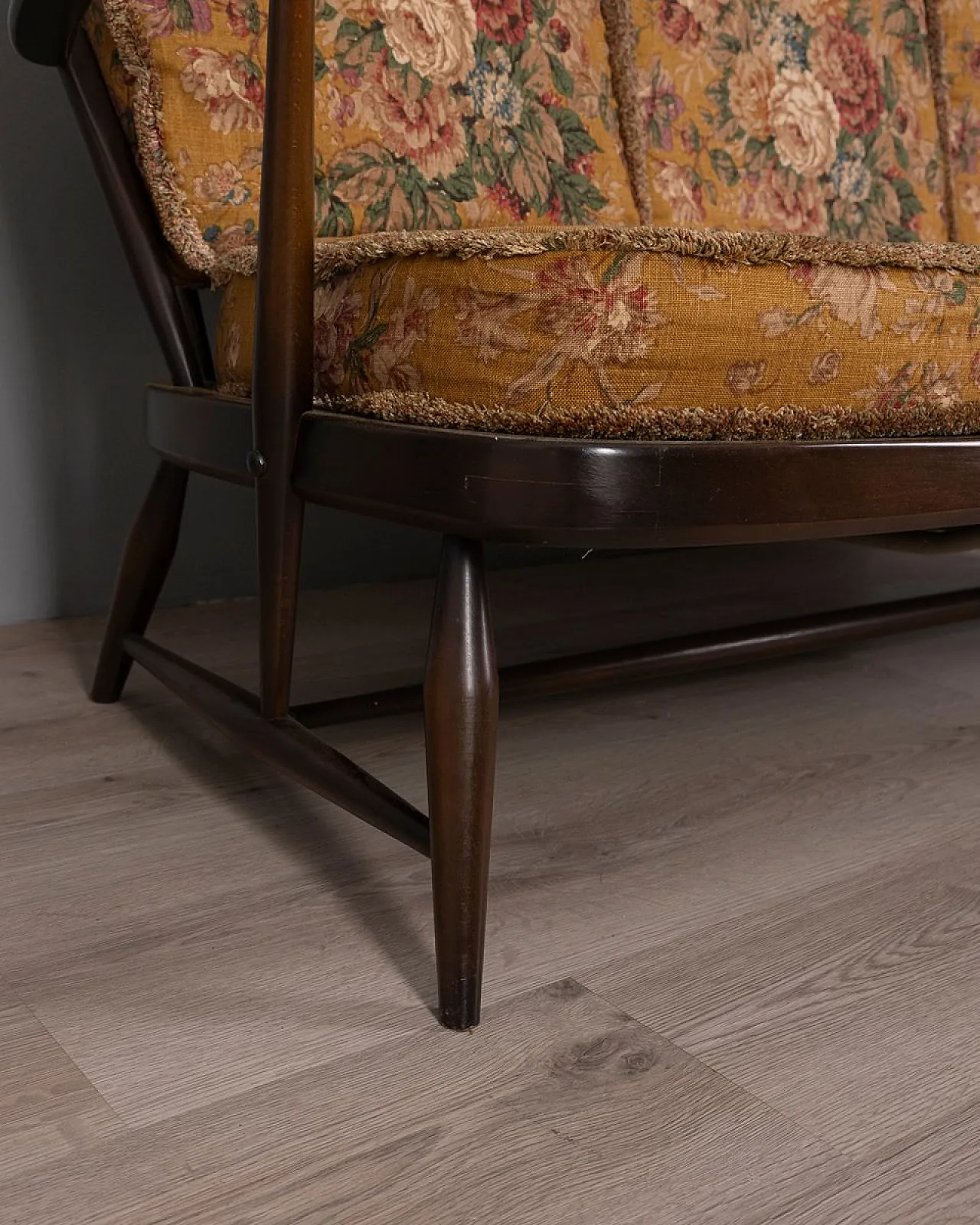 Wooden sofa by L. Ercolani for Ercol, 1960s 13