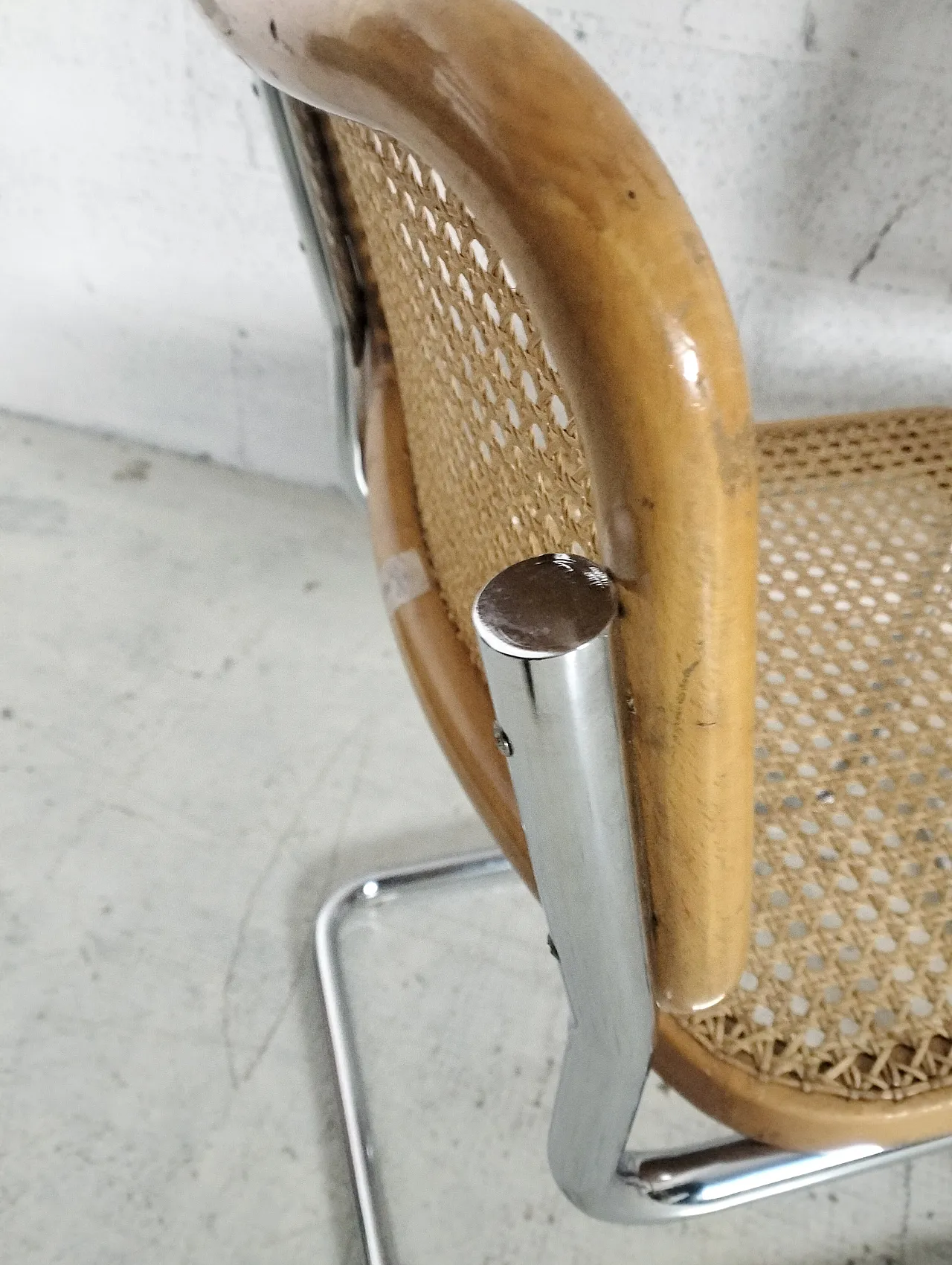 4 Cesca chairs by Marcel Breuer for Gavina, 70s 6