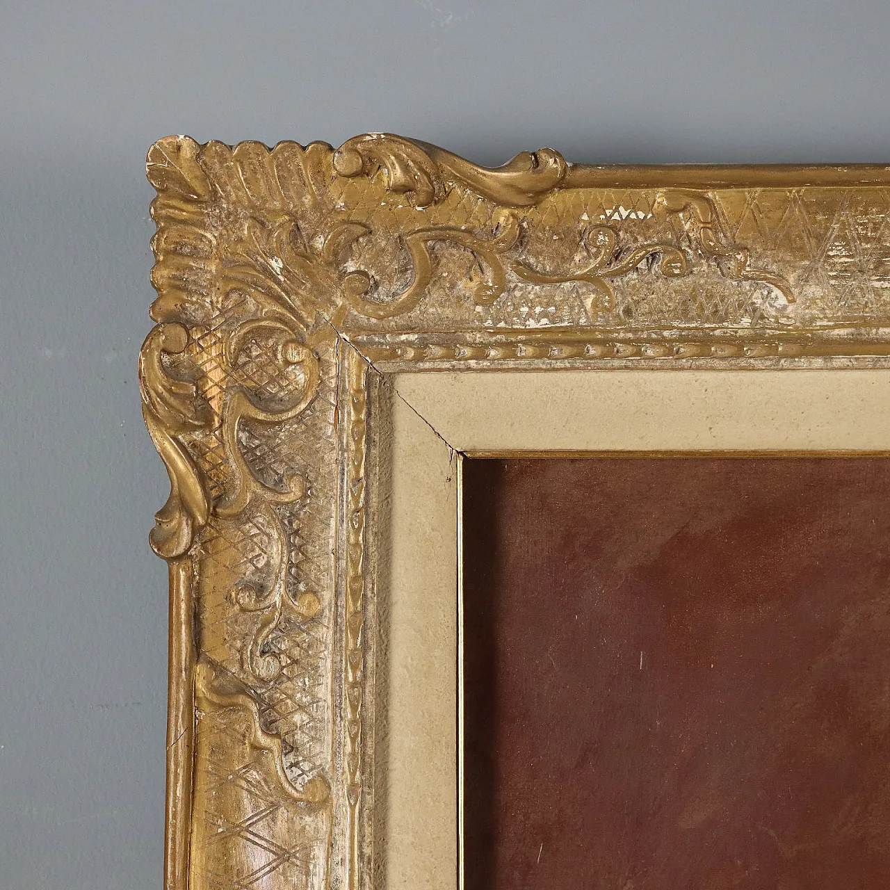 Ritratto di un uomo elegante e dignitoso, olio su tela, '900 7