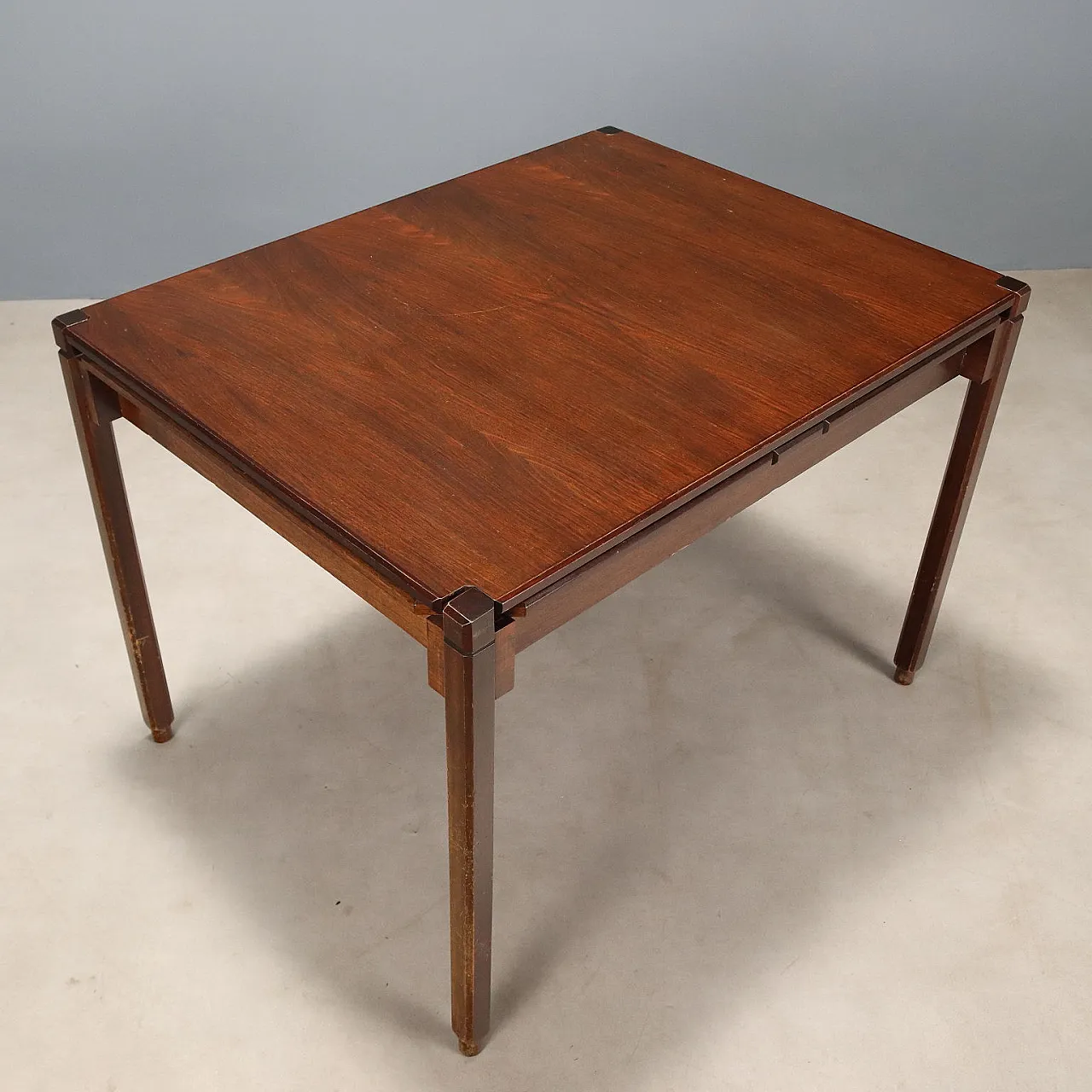 Exotic wood veneer table, 20th century 3