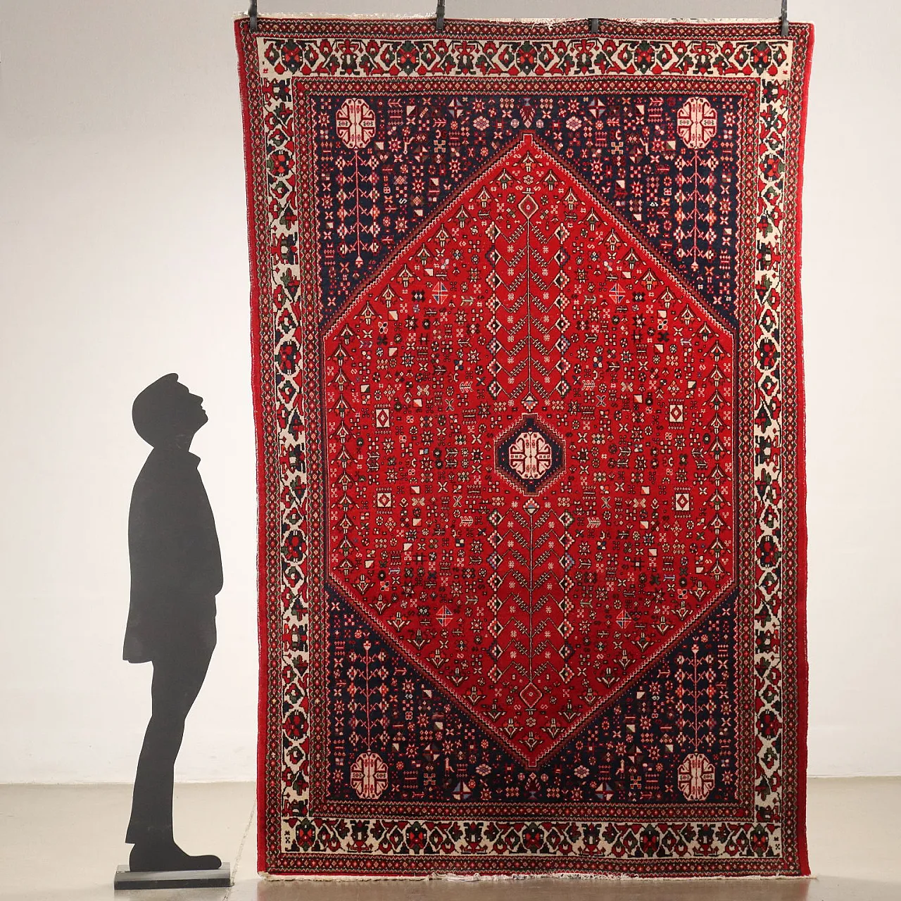 Tappeto Kaskay iraniano in cotone e lana 2