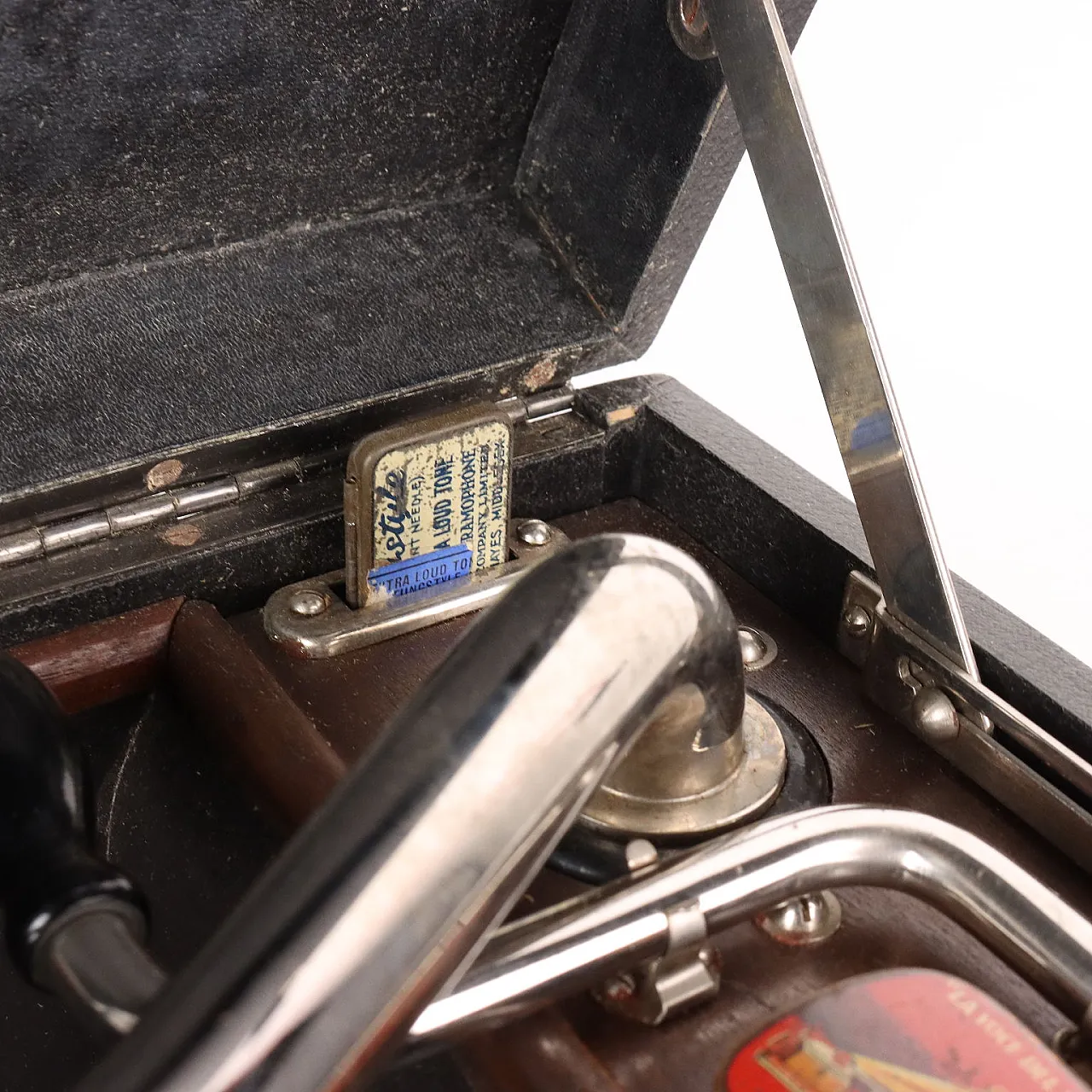 Grammofono a valigetta La Voce del Padrone, anni '30 7