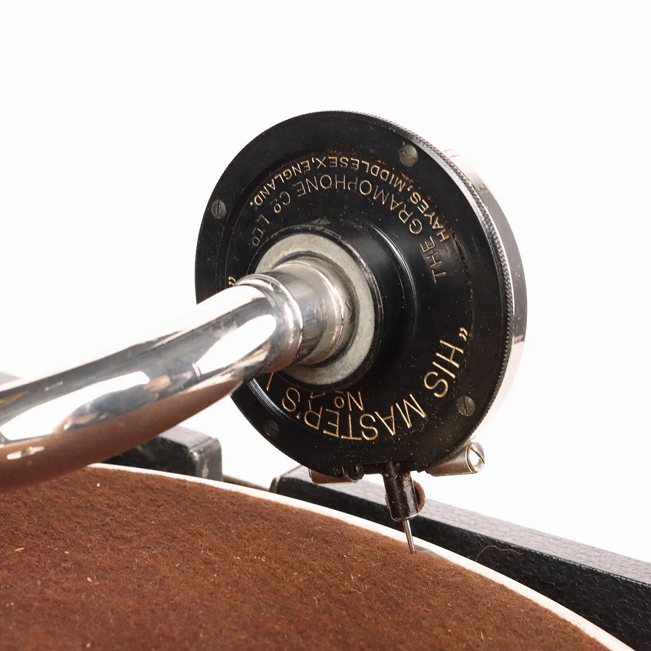 Grammofono a valigetta La Voce del Padrone, anni '30 9