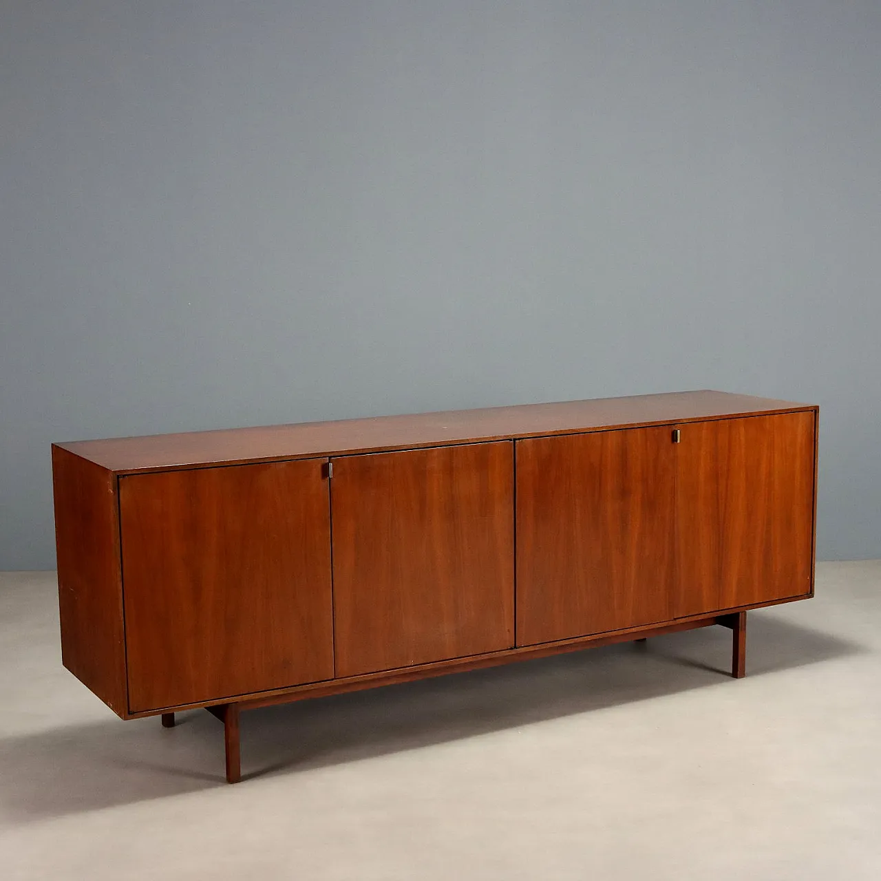 Sideboard with walnut veneer, 20th century 1