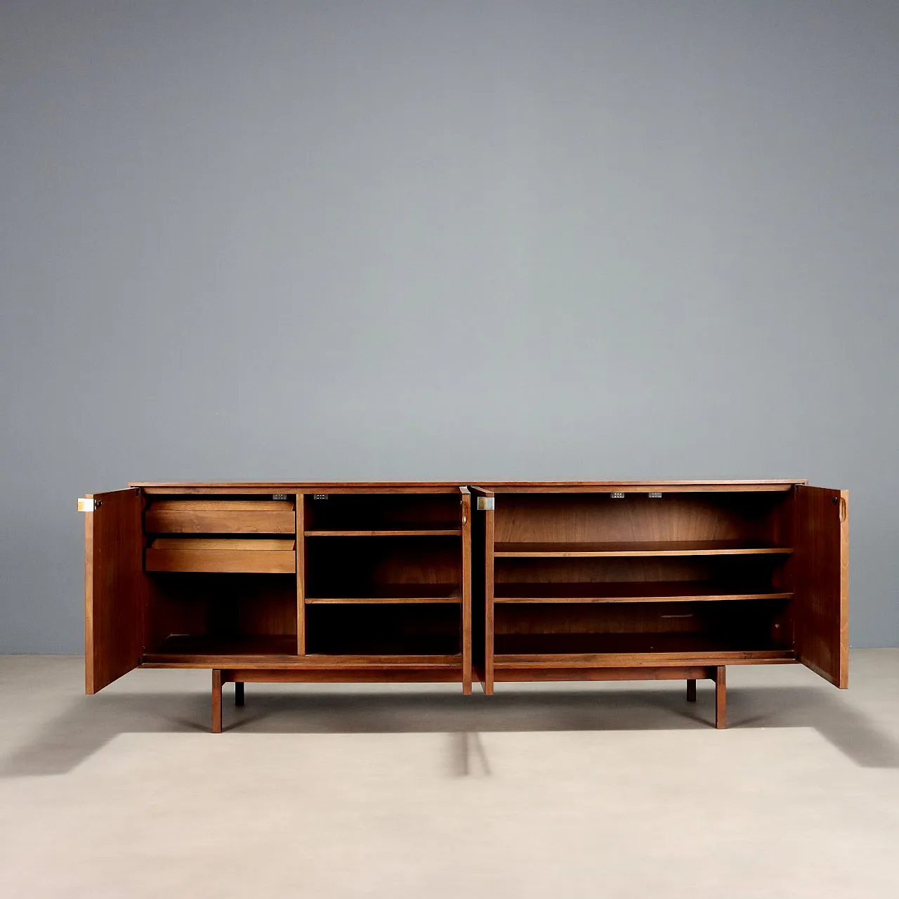 Sideboard with walnut veneer, 20th century 7