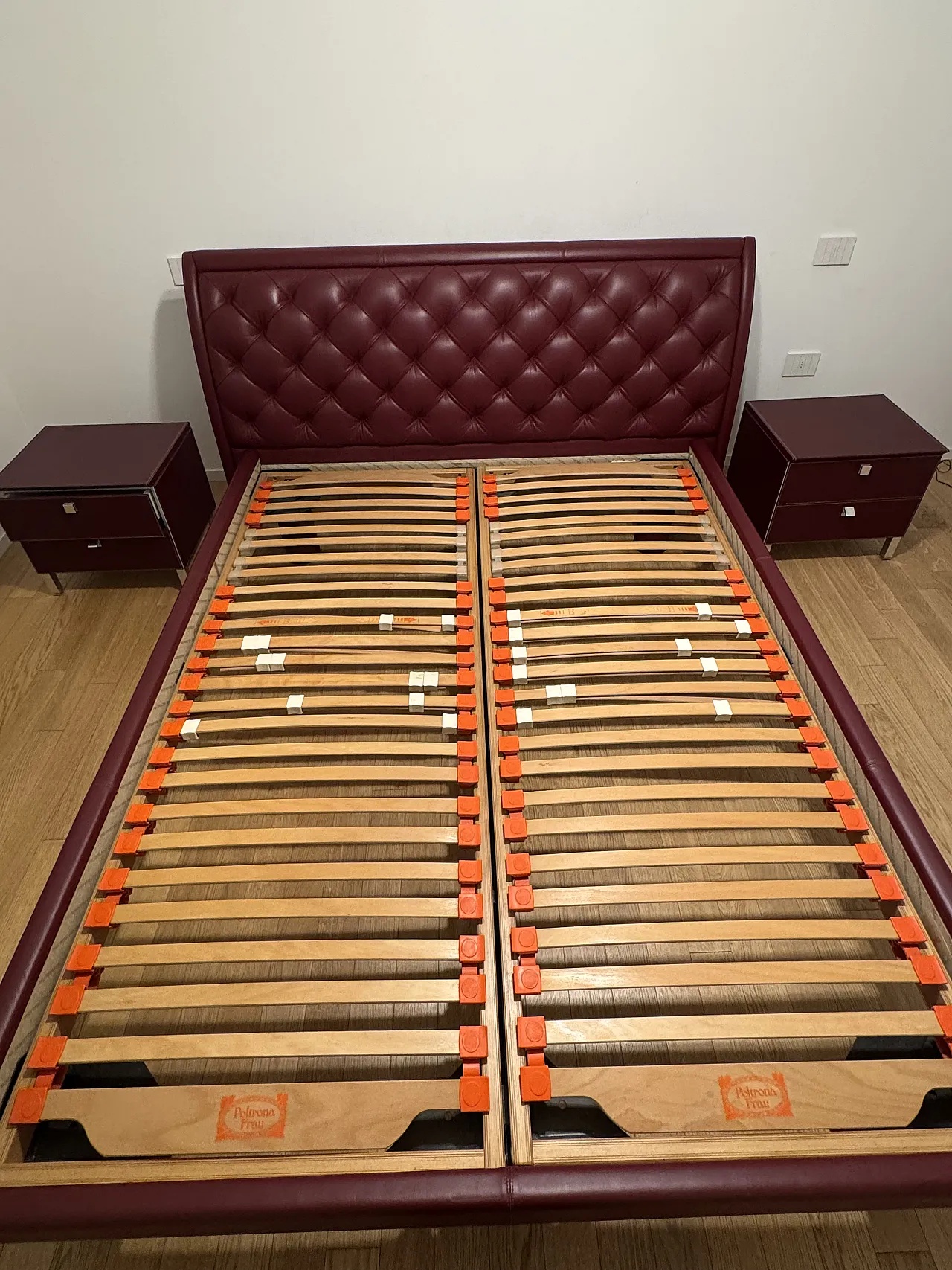 Bluemoon bed, bedside tables and armchair by Poltrona Frau, 2000s 3