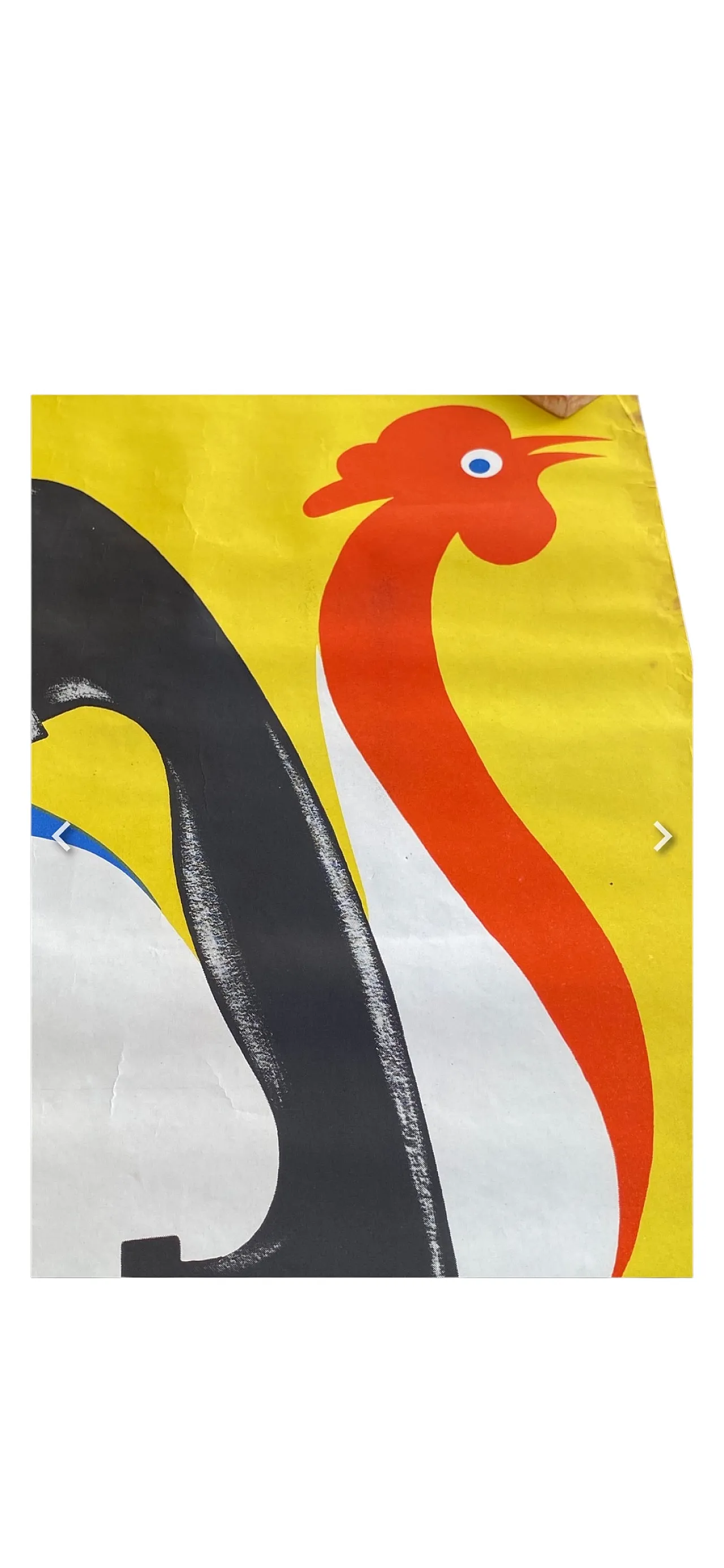 Bons PTT poster signed by Raymond S, 50s 3