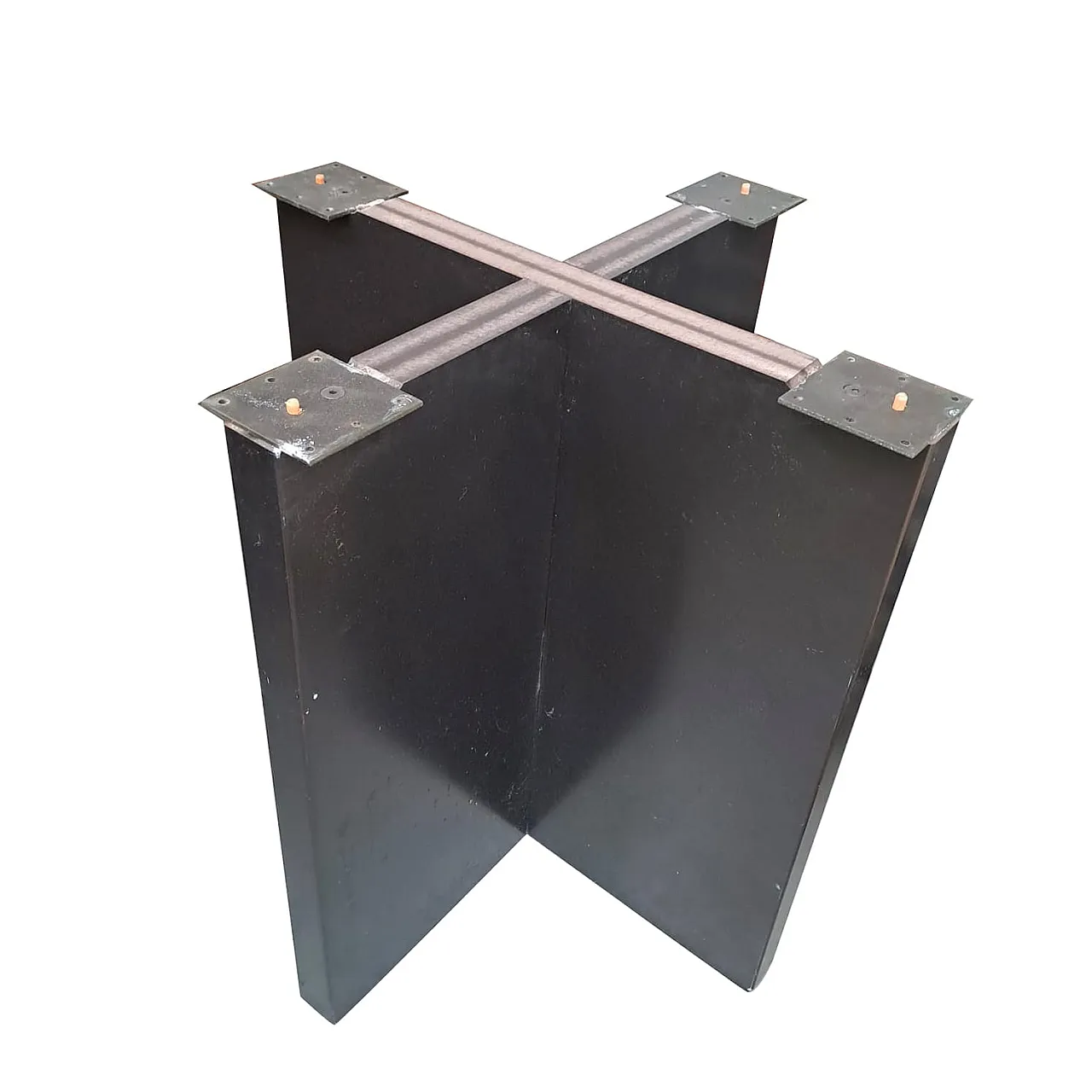 Tavolo  in ceramica e metallo, anni ’70 5