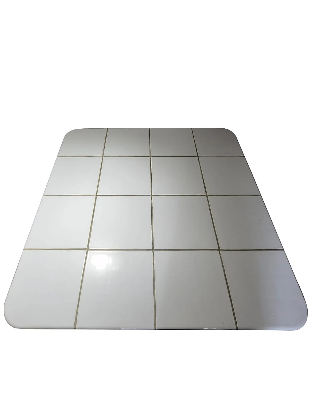 Tavolo  in ceramica e metallo, anni ’70 12