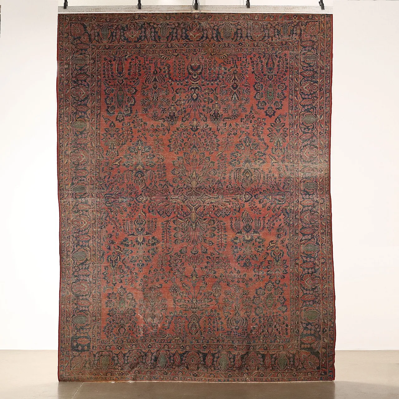 Saruk American cotton and wool rug 8