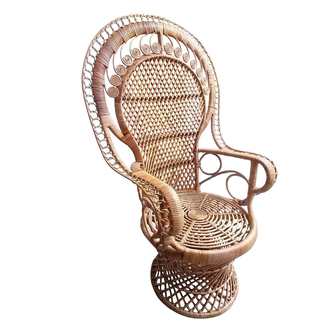 Poltrona "Peacock", o poltrona Emmanuelle, 1970s 4