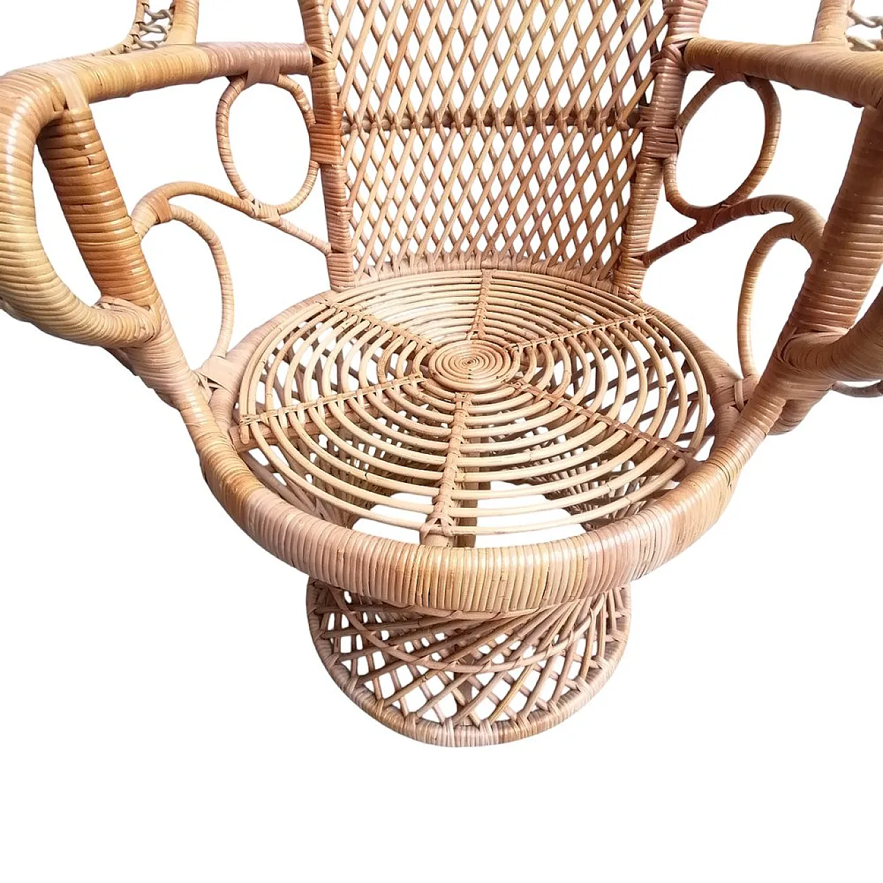 Poltrona "Peacock", o poltrona Emmanuelle, 1970s 8