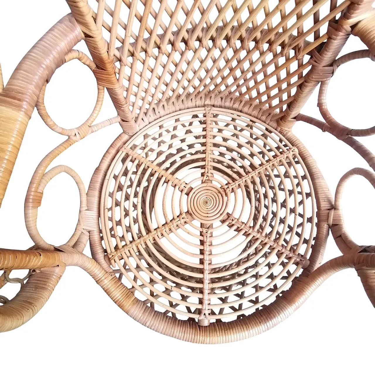 Poltrona "Peacock", o poltrona Emmanuelle, 1970s 10