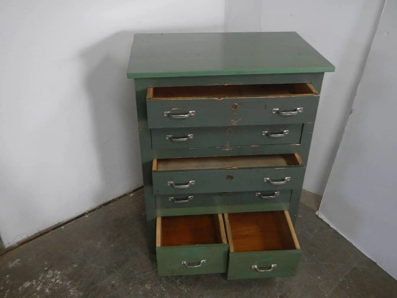 Cassettiera da industria tessile, 1960 1