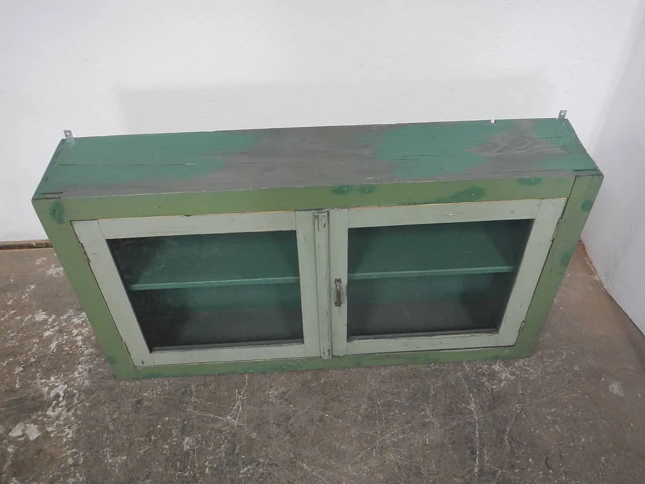 Vetrinetta in legno di abete 1960 2