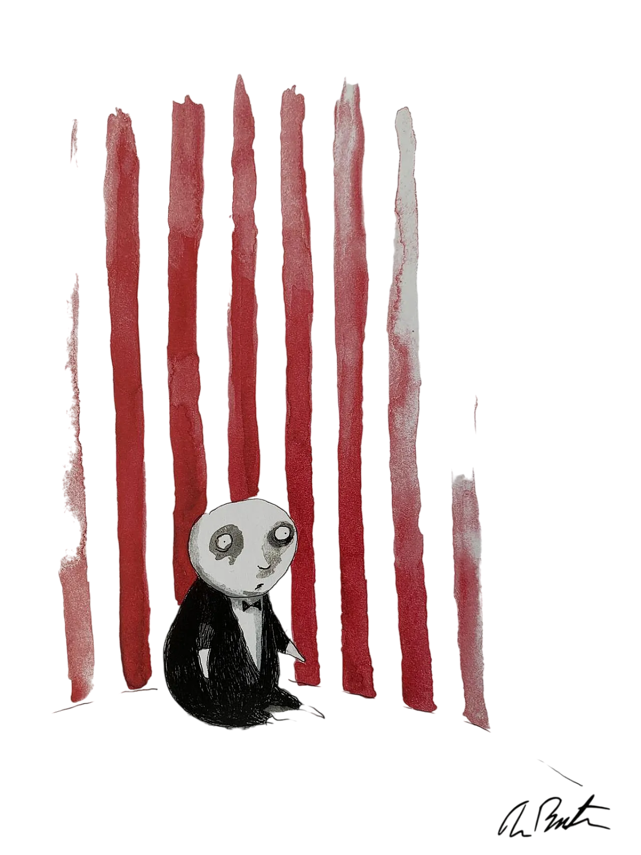 Penguin Boy by Tim Burton, 2000s 6