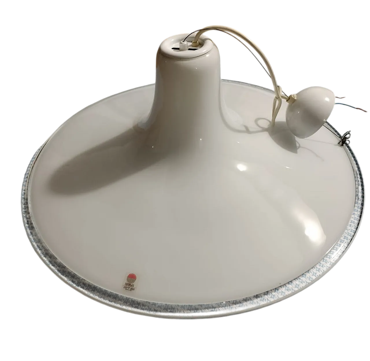 Ufo model light point chandelier, Murano glass, 1970s 13