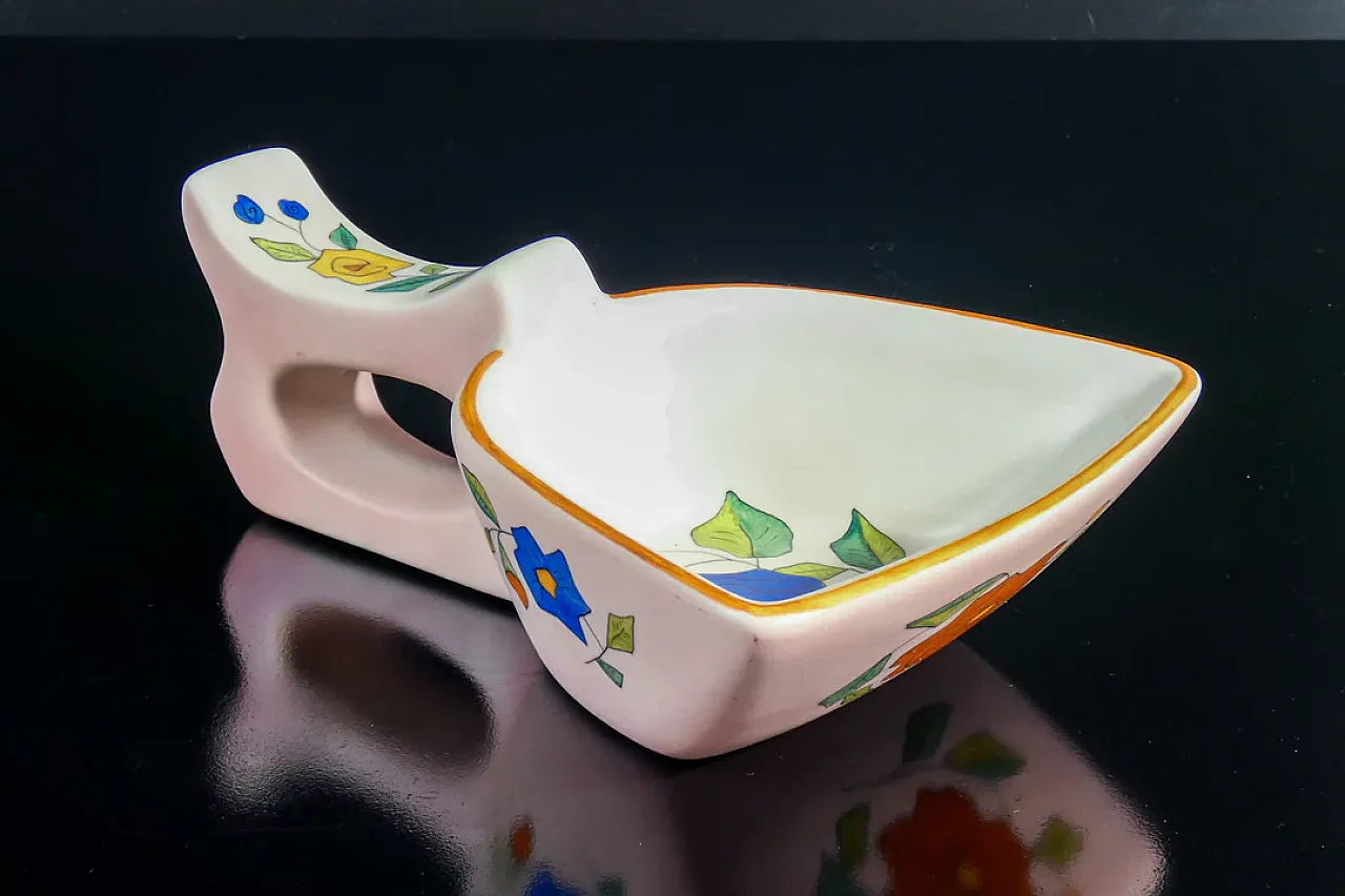 Pair of hand-painted ceramic coin jars by Lenci, 1930s 8