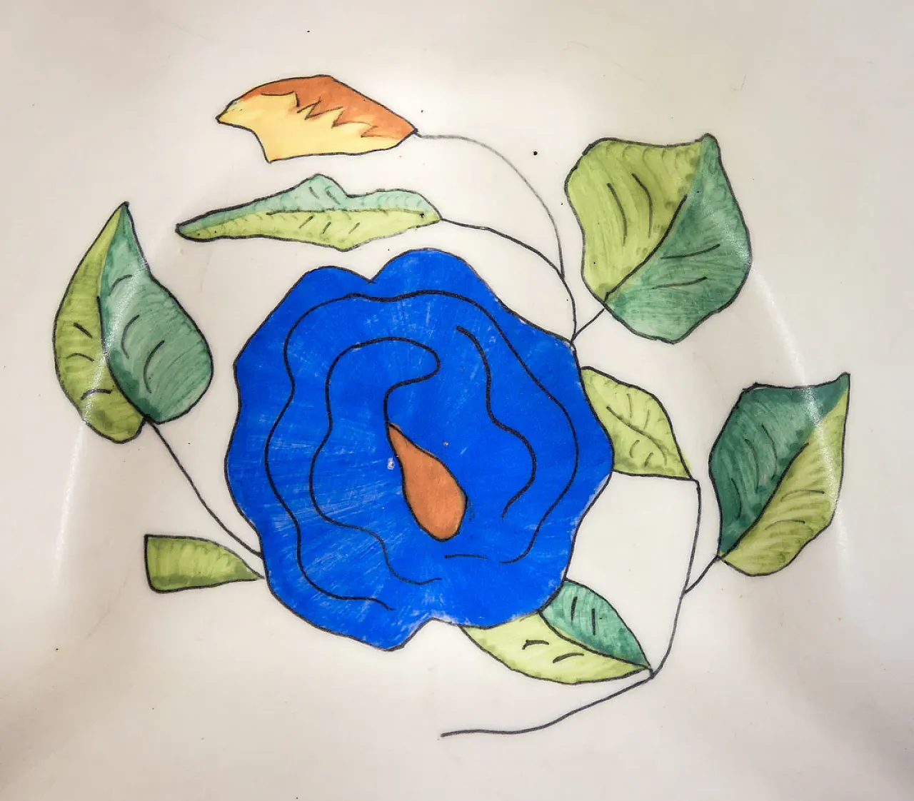 Pair of hand-painted ceramic coin jars by Lenci, 1930s 13