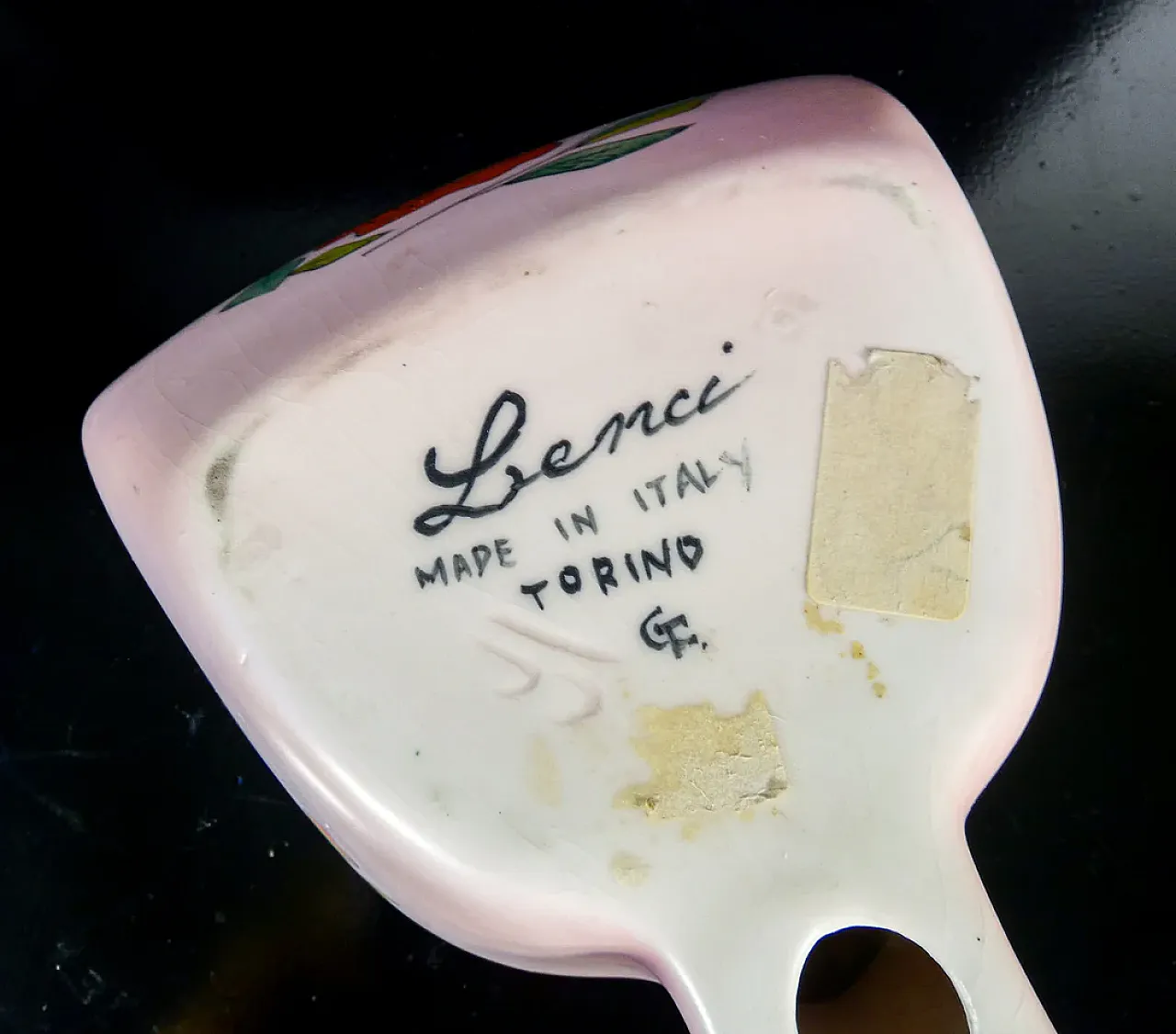 Pair of hand-painted ceramic coin jars by Lenci, 1930s 15