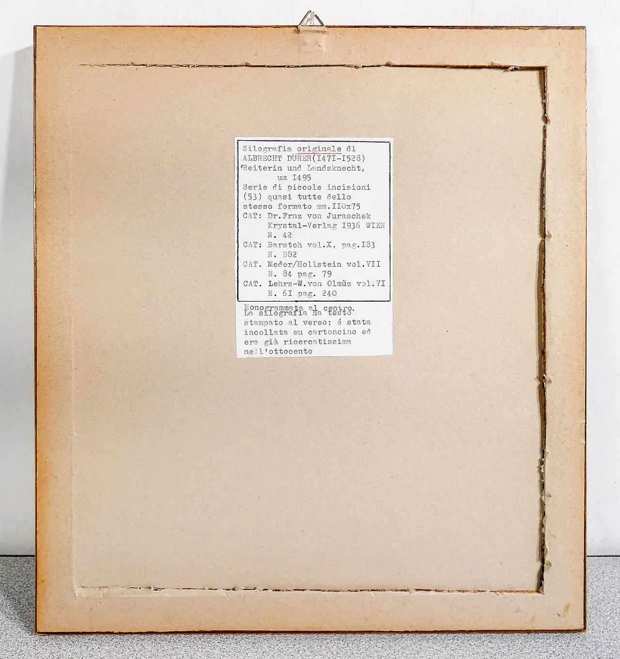 Dama a cavallo con Lanzichenecco, di Albrecht DÜRER, '400 6