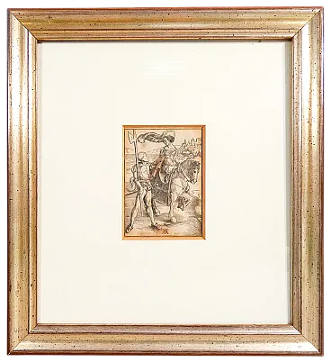Lady on Horseback with Landsknecht, by Albrecht DÜRER, 15th century