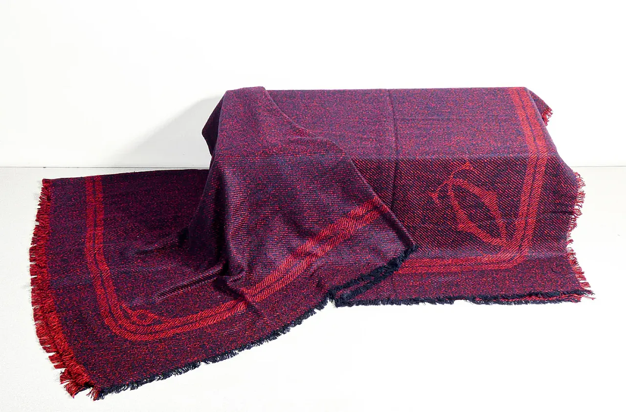 Cartier pure silk shawl, 20th century 1