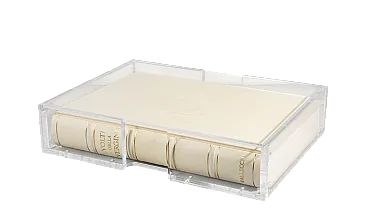 Book Volti della Vergine with plexiglass case, 2000s