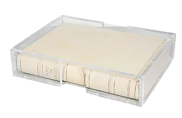 Book Volti di Cristo with plexiglass case, 2000s