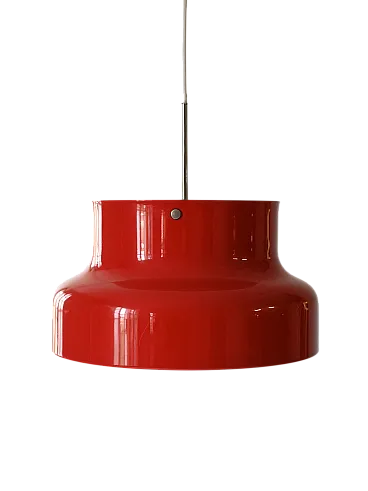 Red Bumling pendant lamp by Anders Pehrson