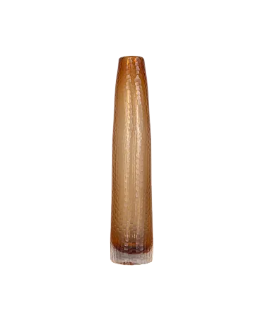 Hammered Murano glass vase by Carlo Scarpa for Venini, 1950s