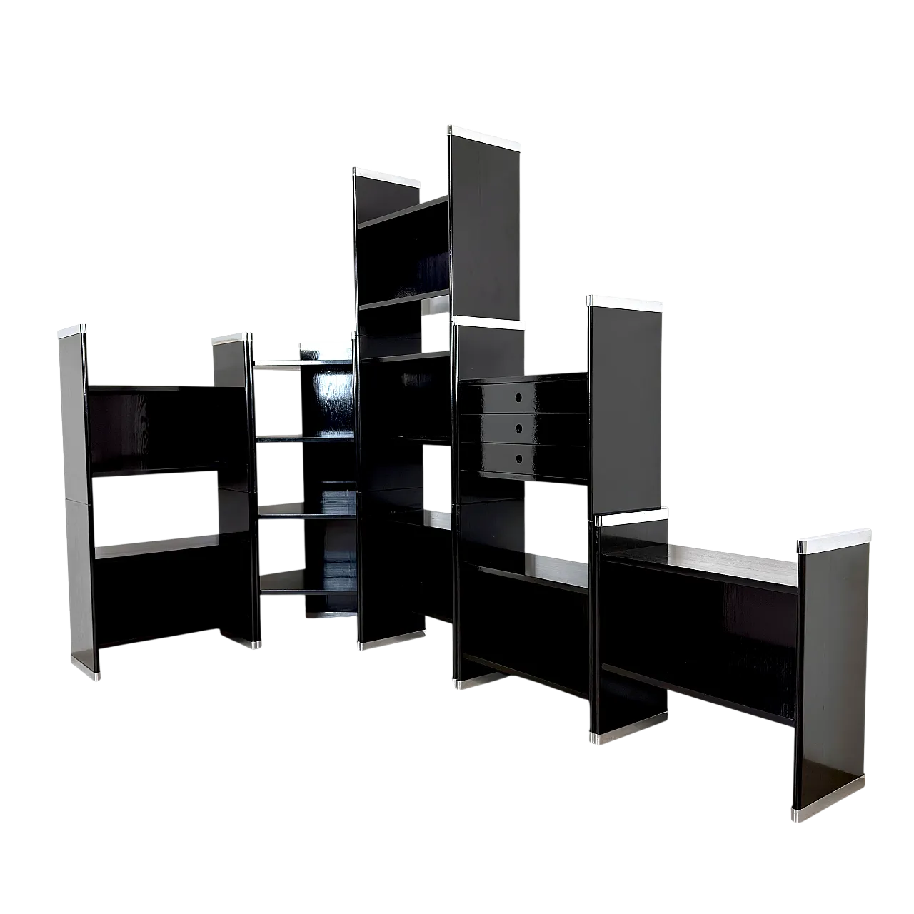 Libreria modulare Nippon di H. Miyagima per La Linea, Italia anni '70 27