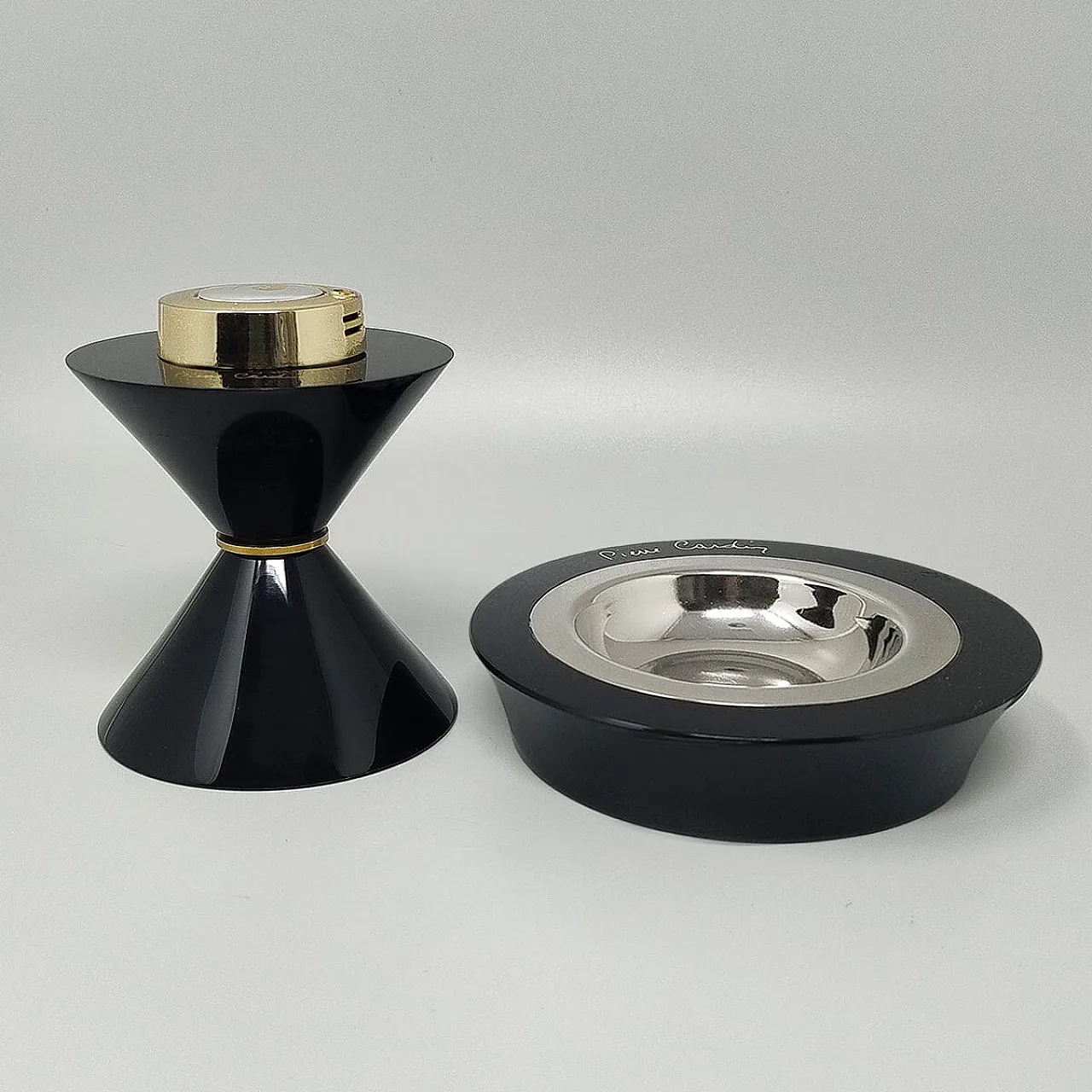 Black smoking set by Pierre Cardin, 1970s 1