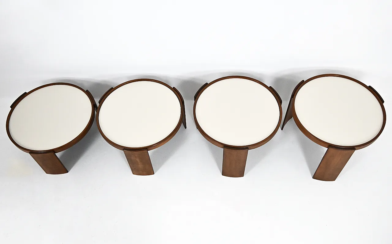 Nesting tables 780 by Gianfranco Frattini for Cassina, 1960s 9