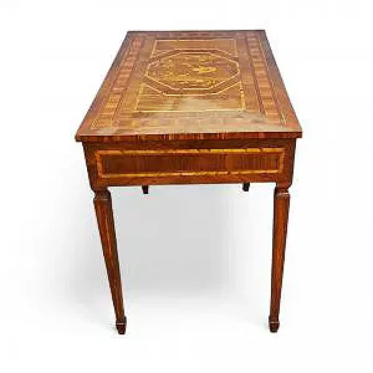 Louis XVI writing desk veneered in walnut and cherry, mid-18th century 3