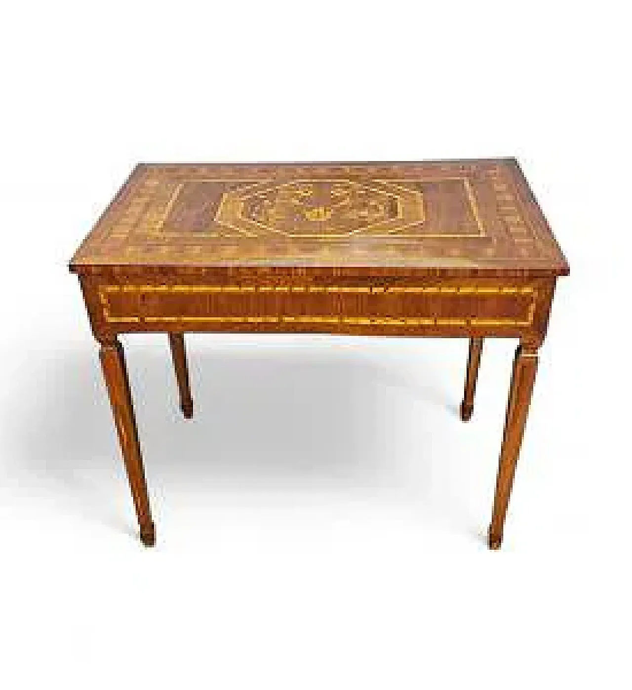 Louis XVI writing desk veneered in walnut and cherry, mid-18th century 4
