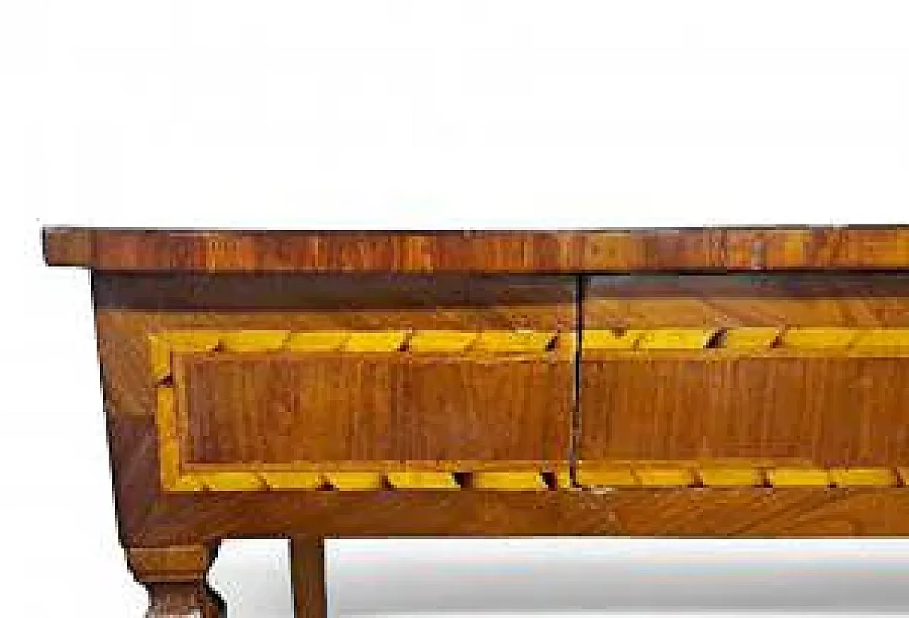 Louis XVI writing desk veneered in walnut and cherry, mid-18th century 8