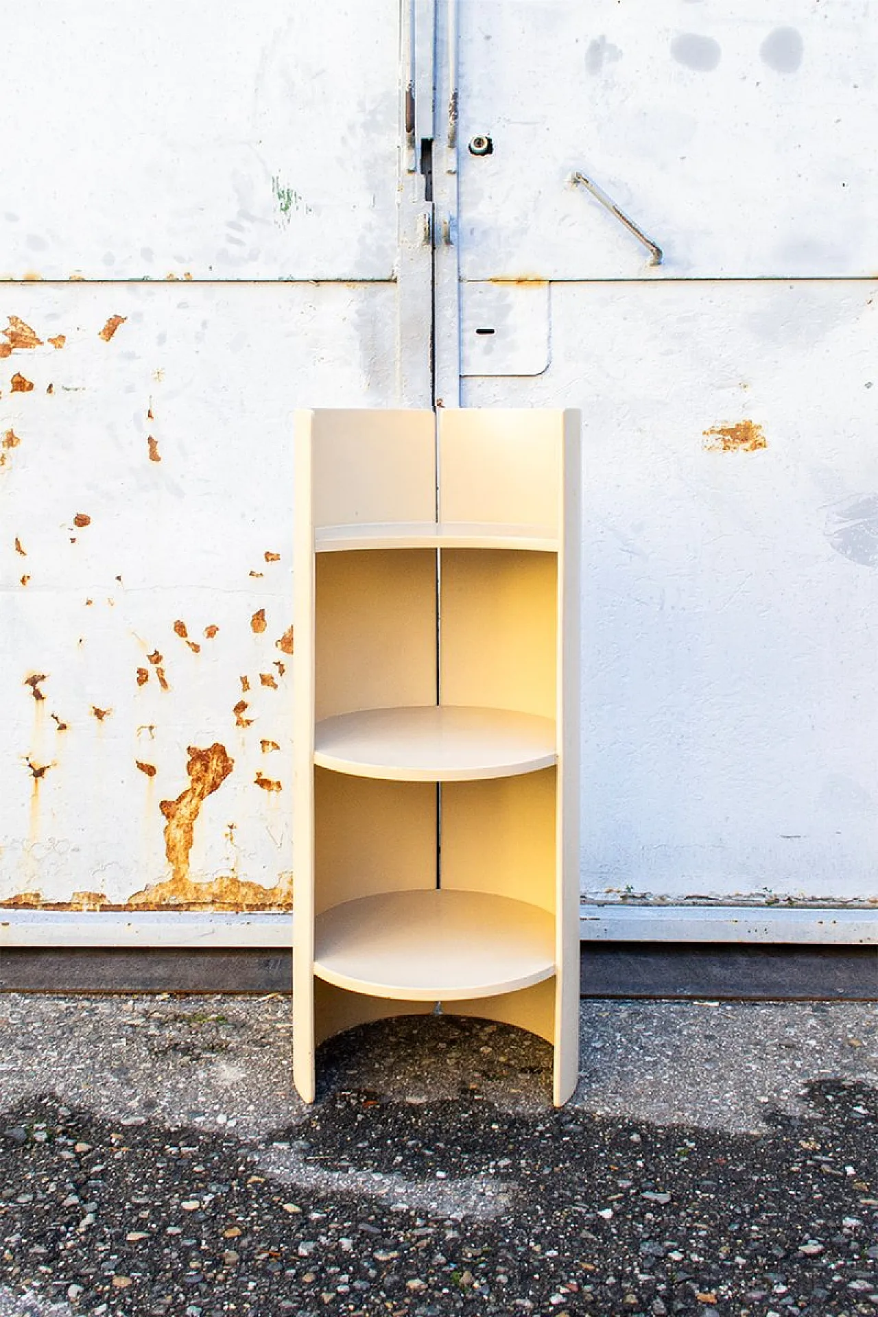 Gea cylindrical cabinet by Kazuhide Takahama for Gavina, 1960s 1