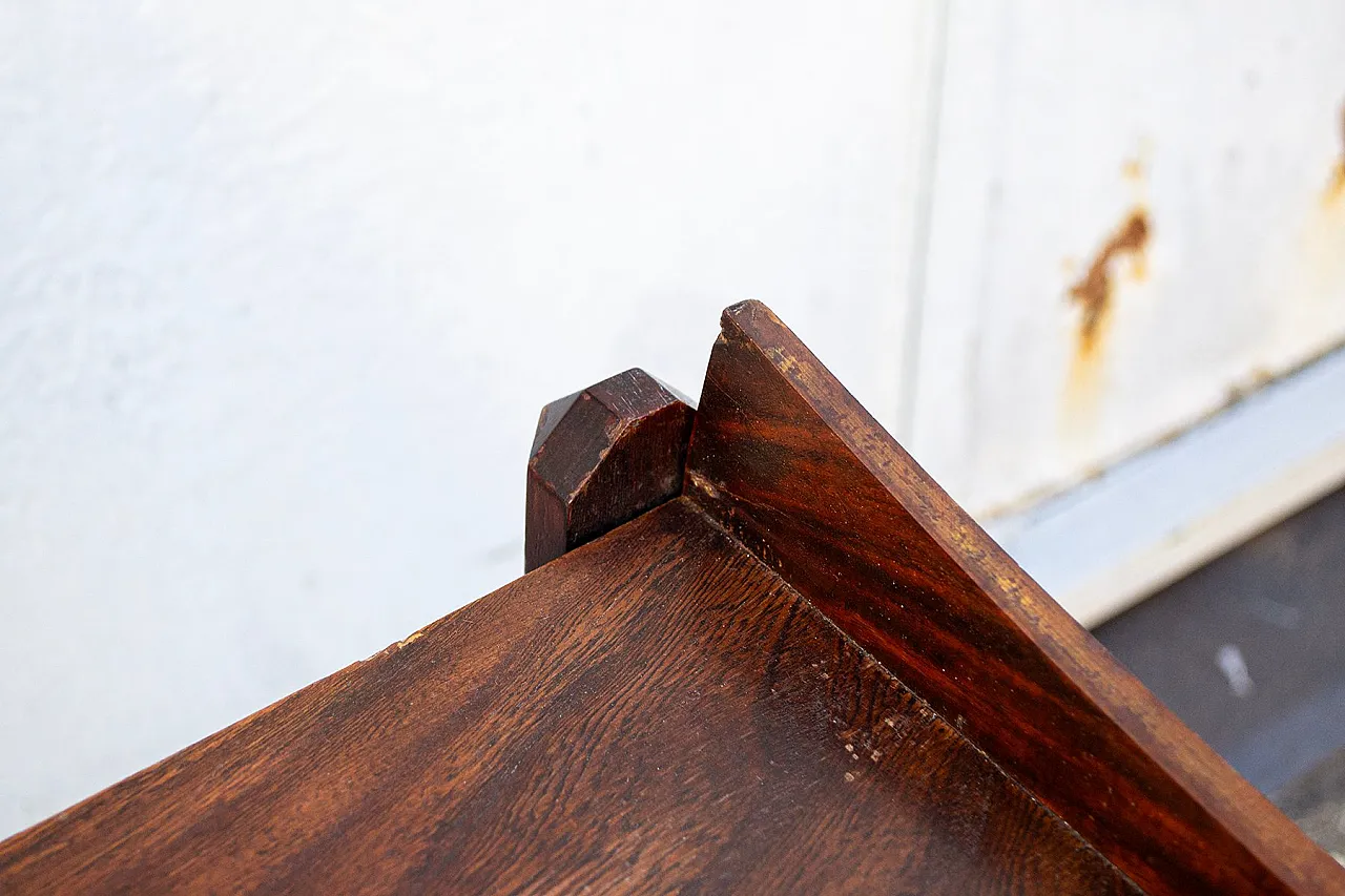 Carrello in legno attr. a Dino Cavalli per Ditta Tredici, anni '60 4