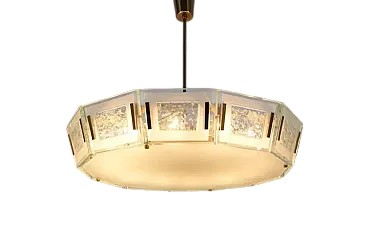 Lampadario 2270 di Max Ingrand per Fontana Arte, anni '50