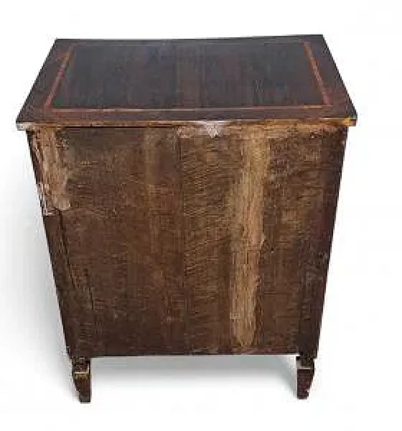 Mobiletto a tre cassetti in legno, '700 5