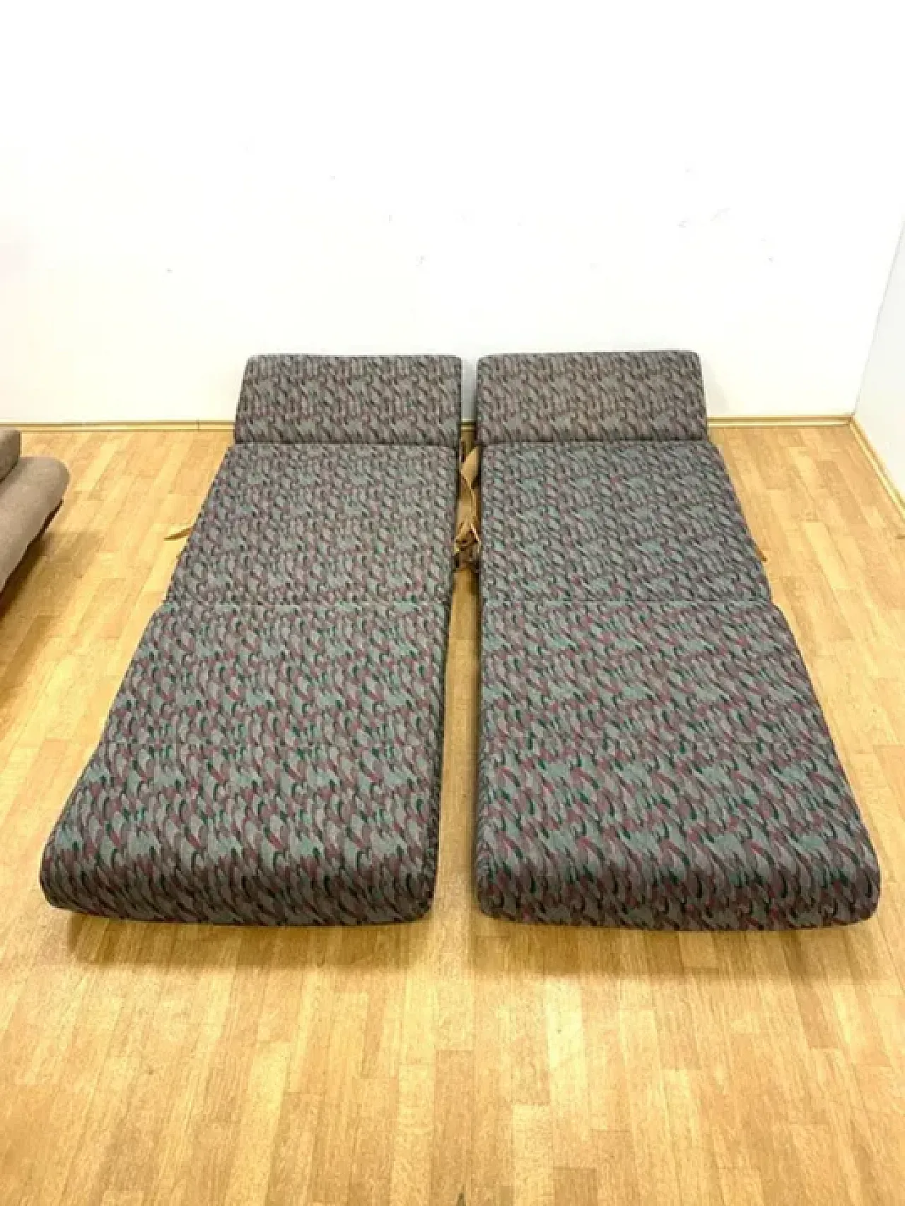 Mid-Century folding two-seat sofa, 1970s 6