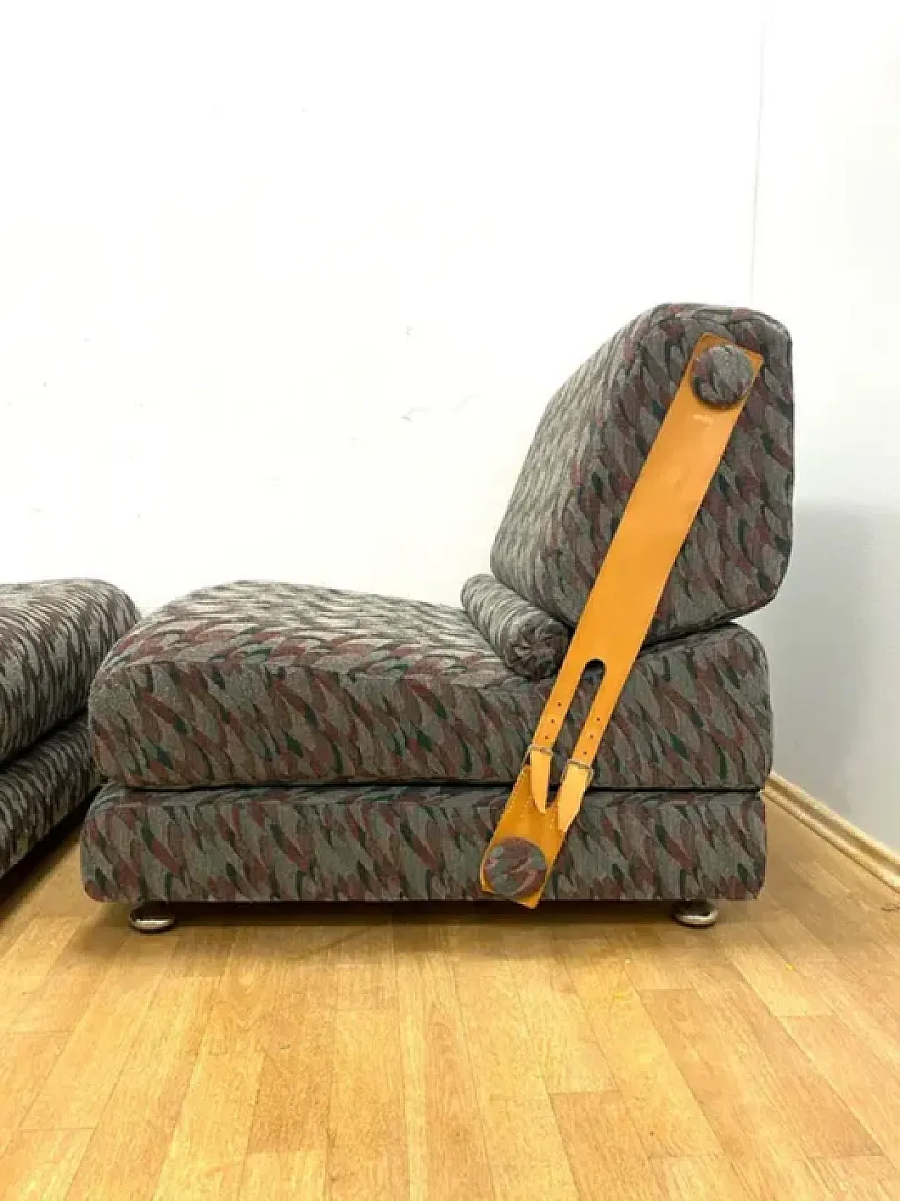 Mid-Century folding two-seat sofa, 1970s 7