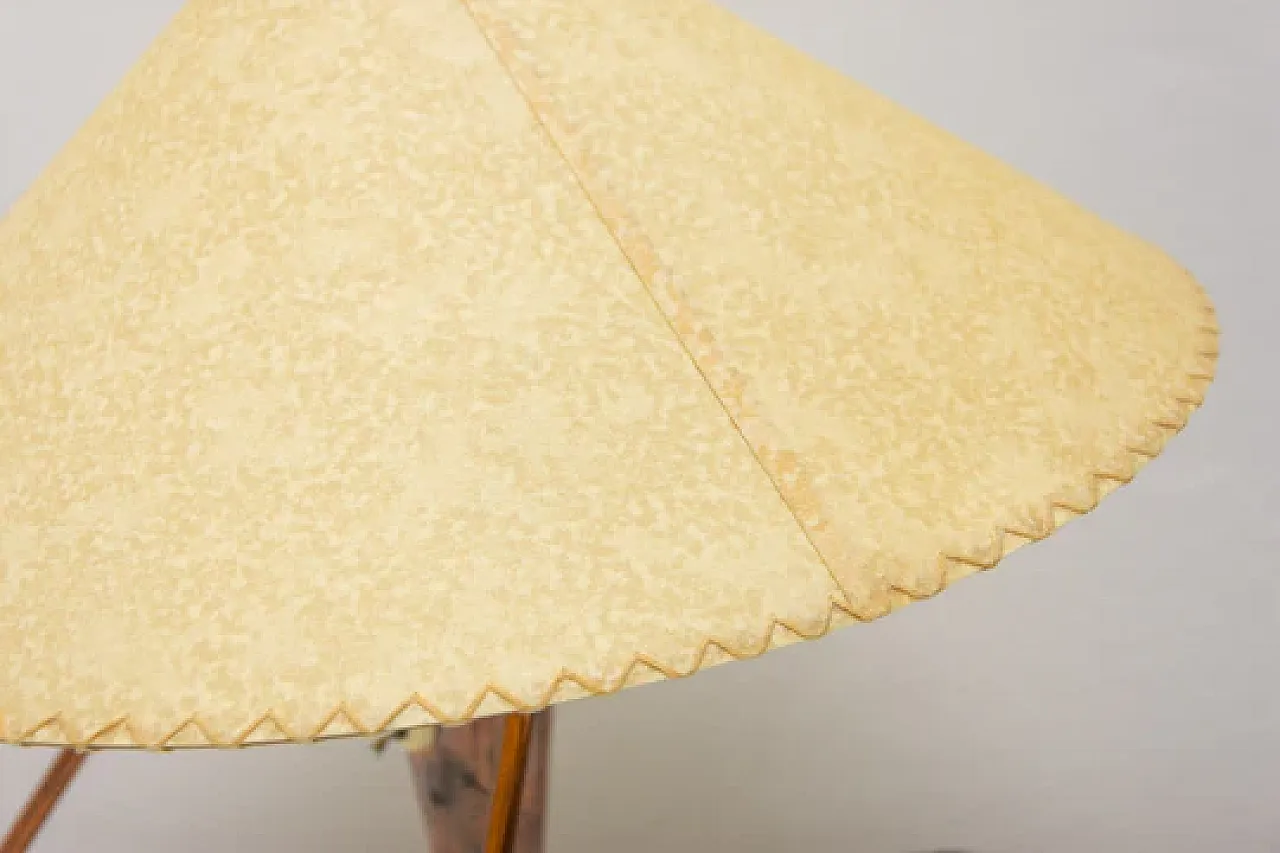 Czech Mid-Century tripod table lamp by Helena Frantová, 1950s 2