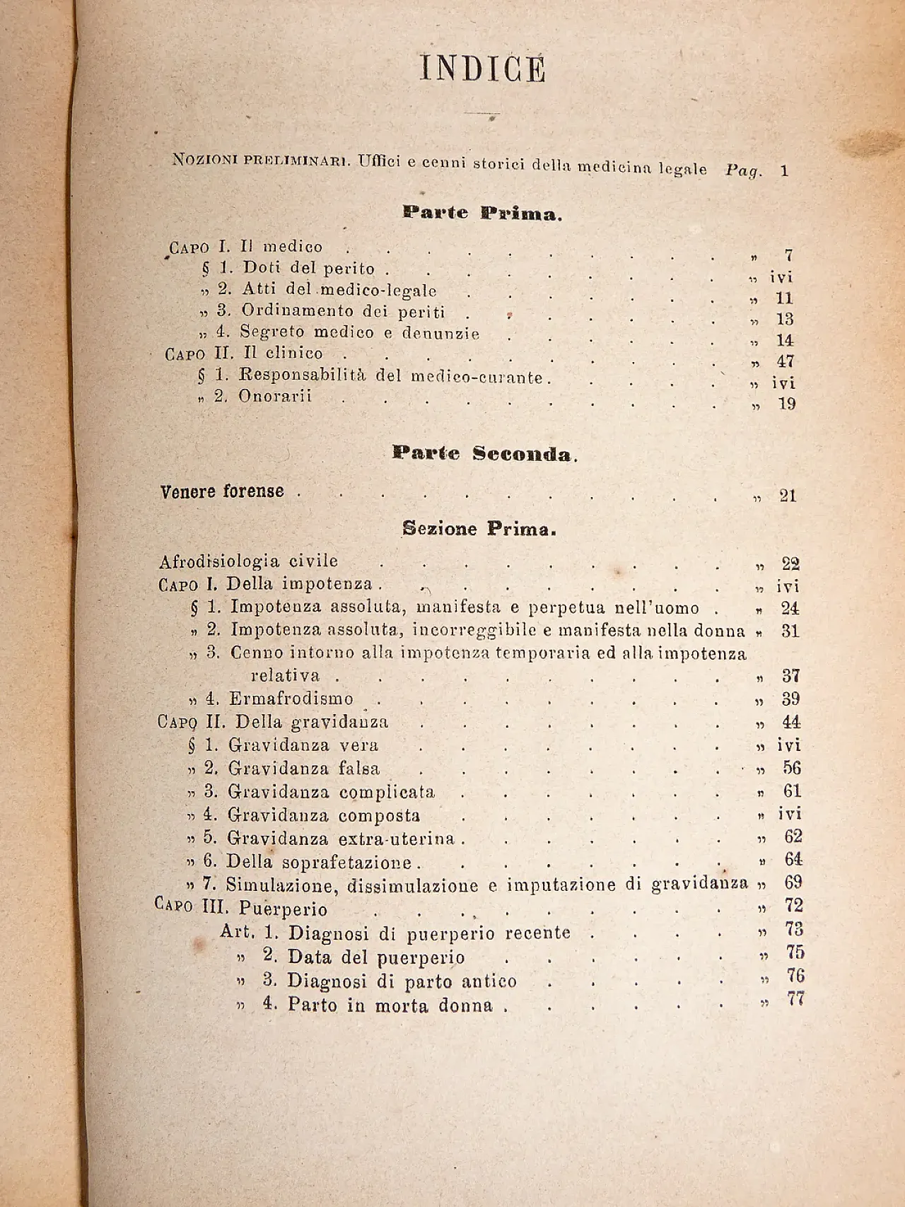 Trattato di Medicina Legale di Secondo Laura, '800 7