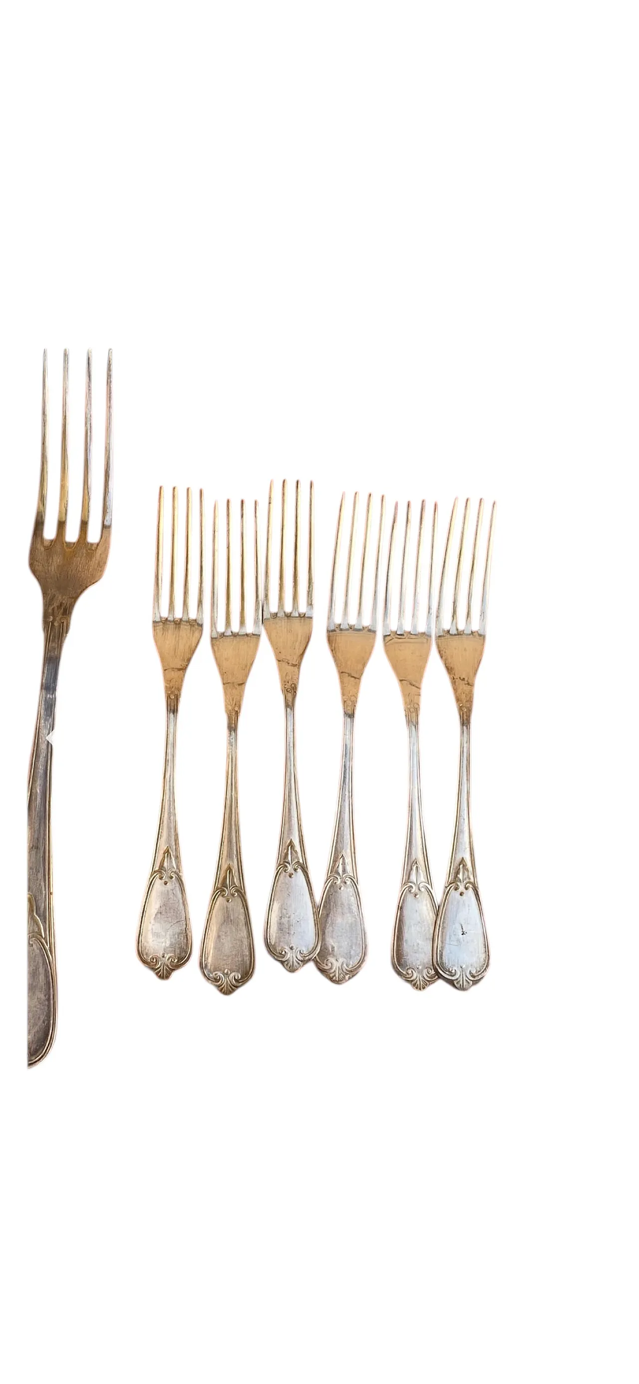 Servizio piatti da 39 pezzi per 6 persone in Arg. 800, anni '20 14