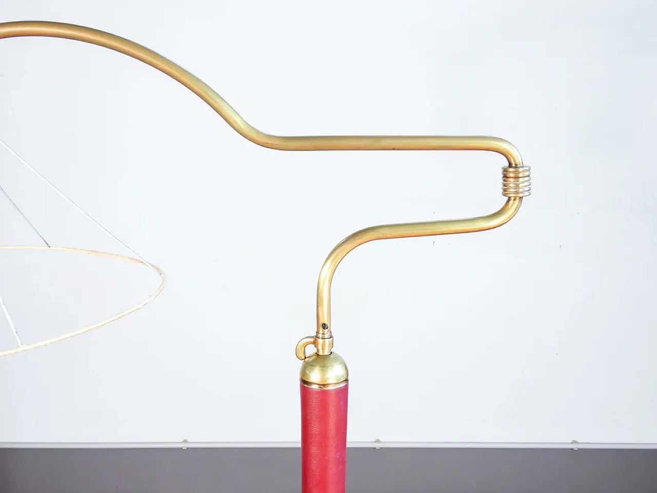Floor lamp attributed to Angelo Lelli for Arredoluce, 1940s 6